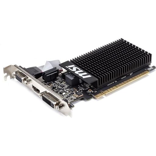 Видеокарта MSI PCI-E GT 710 2GD3H LP nVidia GeForce GT 710 2048Mb 64bit DDR3 954/1600 DVIx1/HDMIx1/CRTx1/HDCP Ret low profile фото 2