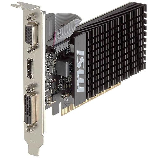 Видеокарта MSI PCI-E GT 710 2GD3H LP nVidia GeForce GT 710 2048Mb 64bit DDR3 954/1600 DVIx1/HDMIx1/CRTx1/HDCP Ret low profile фото 3