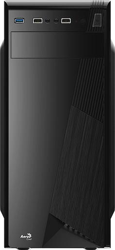 Корпус Aerocool CS-1101 черный без БП ATX 2x120mm 1x140mm 2xUSB2.0 1xUSB3.0 audio фото 2