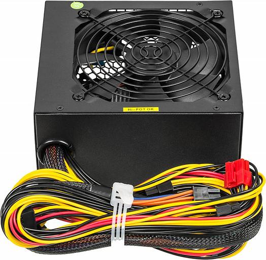 Блок питания Accord ATX 500W ACC-500W-80BR 80+ bronze (24+4+4pin) 120mm fan 6xSATA RTL фото 2