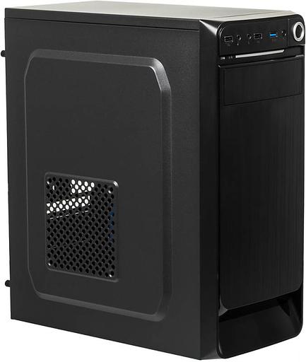 Корпус Accord E-01 черный без БП ATX 1x80mm 1x92mm 2x120mm 2xUSB2.0 1xUSB3.0 audio фото 1