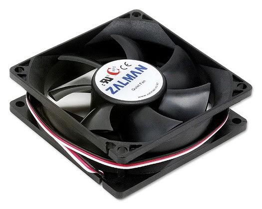 Вентилятор Zalman ZM-F1 Plus (SF) 80x80mm 3-pin 20-23dB 85gr Ret фото 1