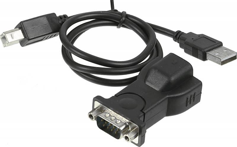 Адаптер Ningbo X-Storm USB-COM-ADPG BF-810 COM 9pin (m) USB A(m) 0.8м черный фото 1