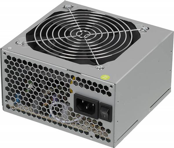 Блок питания Accord ATX 500W ACC-500W-12 (24+4+4pin) APFC 120mm fan 4xSATA фото 1