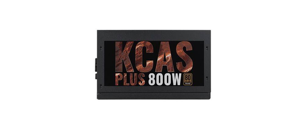 Блок питания Aerocool ATX 800W KCAS PLUS 800 80+ bronze (24+4+4pin) APFC 120mm fan 7xSATA RTL фото 7