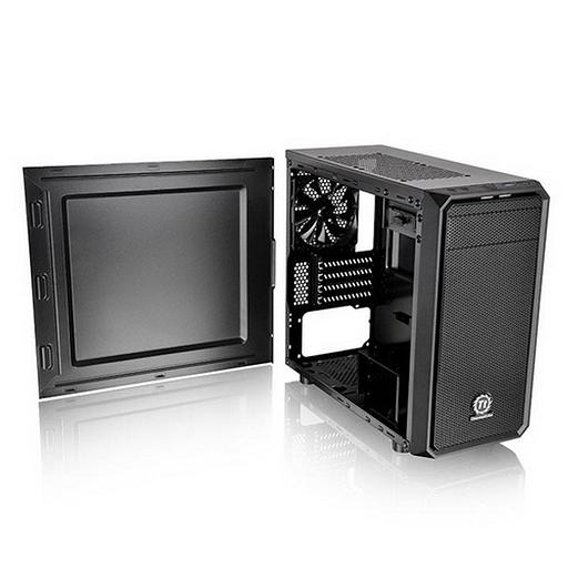 Корпус Thermaltake Versa H15 черный без БП mATX 4x120mm 1xUSB2.0 1xUSB3.0 audio bott PSU фото 4