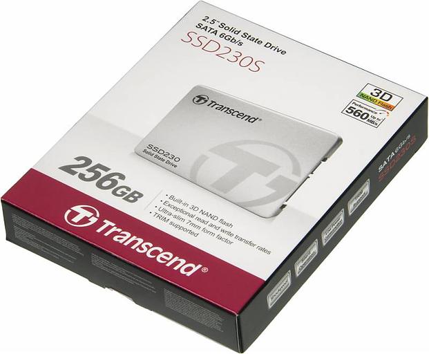 Твердотельный накопитель Transcend SSD230S TS256GSSD230S фото 2