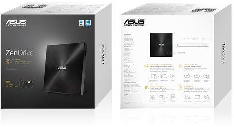 Привод DVD-RW Asus SDRW-08U9M-U черный USB slim ultra slim M-Disk Mac внешний RTL фото 4