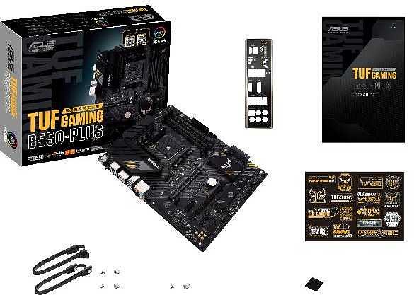 Материнская плата Asus TUF GAMING B550-PLUS Soc-AM4 AMD B550 4xDDR4 ATX AC`97 8ch(7.1) 2.5Gg RAID+HDMI+DP фото 6