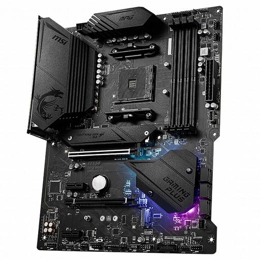 Материнская плата MSI MPG B550 GAMING PLUS Soc-AM4 AMD B550 4xDDR4 ATX AC`97 8ch(7.1) GbLAN RAID+HDMI+DP фото 3