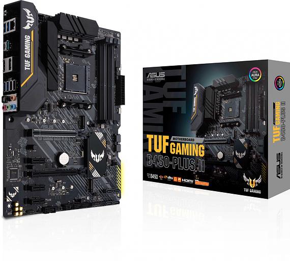 Материнская плата Asus TUF GAMING B450-PLUS II Soc-AM4 AMD B450 4xDDR4 ATX AC`97 8ch(7.1) GbLAN RAID+HDMI+DP фото 8
