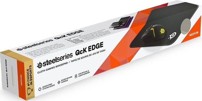 Коврик для мыши Steelseries QcK Edge Средний черный 320x270x2мм фото 4