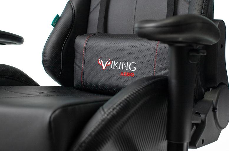 Кресло игровое Бюрократ VIKING 5 AERO Edition черный искусственная кожа с подголов. крестовина пластик фото 9