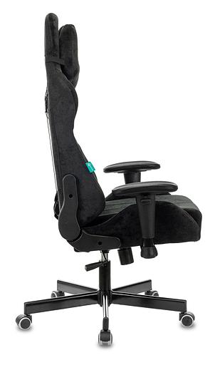 Кресло игровое Бюрократ VIKING KNIGHT Fabric черный Light-20 с подголов. крестовина металл фото 3