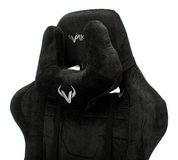 Кресло игровое Бюрократ VIKING KNIGHT Fabric черный Light-20 с подголов. крестовина металл фото 10