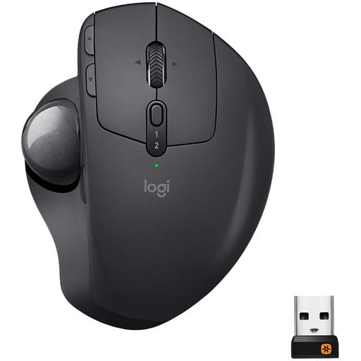 Мышь Logitech Trackball MX Ergo графитовый оптическая (12000dpi) беспроводная BT/Radio USB (8but) фото 1