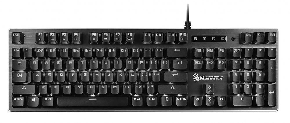Клавиатура A4Tech Bloody B760 Neon механическая серый USB for gamer LED фото 2