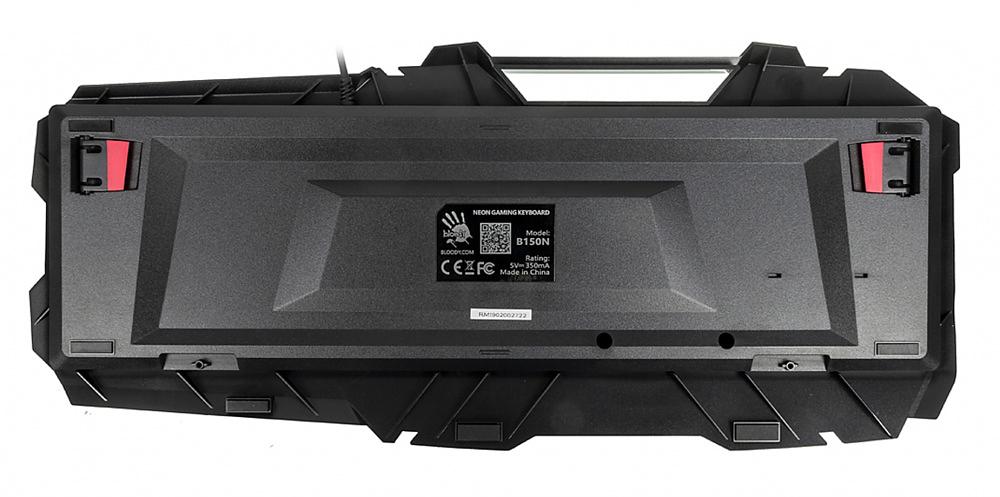 Клавиатура A4Tech Bloody B150N черный USB for gamer LED фото 2