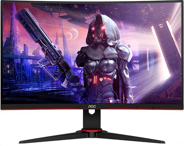 Монитор AOC 23.6" Gaming C24G2AE VA 1920x1080 165Hz 250cd/m2 16:9 фото 1
