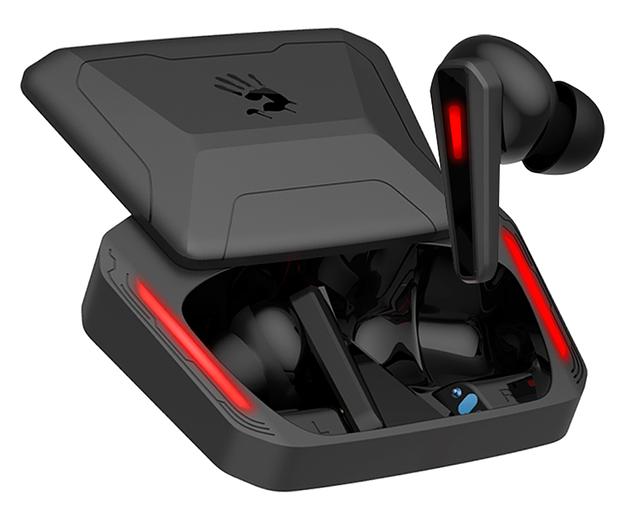 Наушники с микрофоном A4Tech Bloody M70 черный/красный вкладыши BT в ушной раковине (M70 BLACK+ RED) фото 7