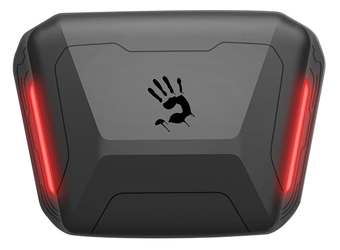 Наушники с микрофоном A4Tech Bloody M70 черный/красный вкладыши BT в ушной раковине (M70 BLACK+ RED) фото 8