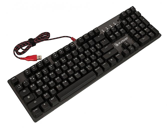 Клавиатура A4Tech Bloody B810R NetBee механическая черный USB Multimedia for gamer LED фото 6
