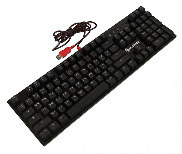 Клавиатура A4Tech Bloody B820R механическая черный USB for gamer LED фото 6