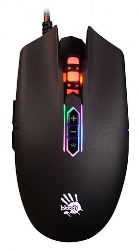Мышь A4Tech Bloody Q80 черный оптическая (3200dpi) USB3.0 (8but) фото 1