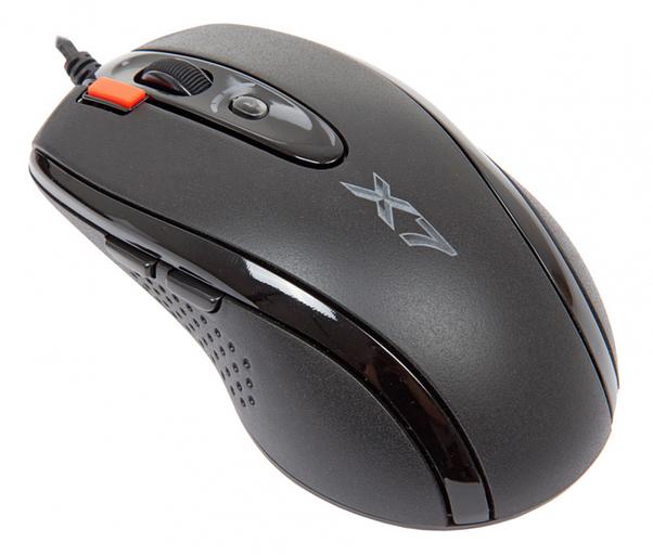 Мышь A4Tech X-710BK черный оптическая (2000dpi) USB (7but) фото 6