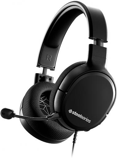 Наушники с микрофоном Steelseries Arctis 1 Wireless черный мониторные Radio оголовье (61512) фото 1