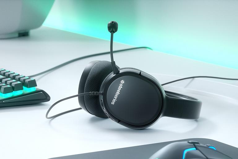 Наушники с микрофоном Steelseries Arctis 1 Wireless черный мониторные Radio оголовье (61512) фото 5