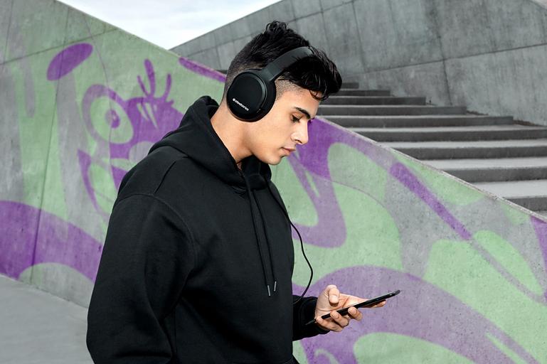 Наушники с микрофоном Steelseries Arctis 1 Wireless черный мониторные Radio оголовье (61512) фото 6