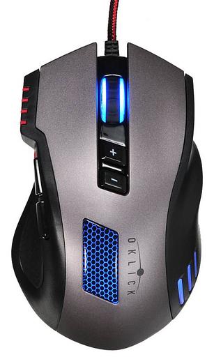 Мышь Оклик 805G V2 BEOWULF черный оптическая (3200dpi) USB (6but) фото 2