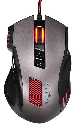 Мышь Оклик 805G V2 BEOWULF черный оптическая (3200dpi) USB (6but) фото 3