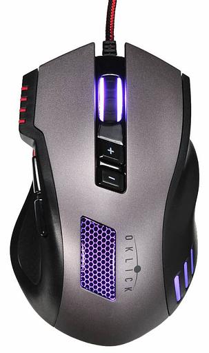 Мышь Оклик 805G V2 BEOWULF черный оптическая (3200dpi) USB (6but) фото 4