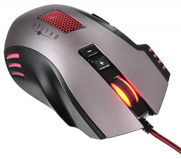 Мышь Оклик 805G V2 BEOWULF черный оптическая (3200dpi) USB (6but) фото 7