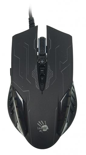 Мышь A4Tech Bloody Q51 черный/рисунок оптическая (3200dpi) USB3.0 (8but) фото 2