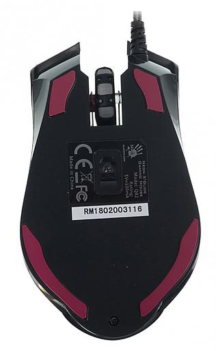 Мышь A4Tech Bloody Q82 черный/рисунок оптическая (3200dpi) USB3.0 (8but) фото 3