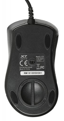 Мышь A4Tech Oscar Editor XL-747H рисунок/голубой лазерная (3600dpi) USB (6but) фото 3