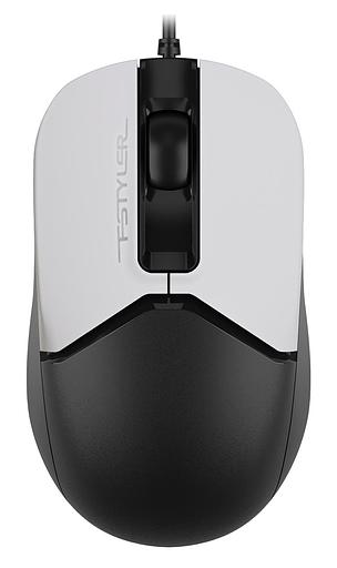 Мышь A4Tech Fstyler FM12 Panda белый/черный оптическая (1200dpi) USB (3but) фото 1