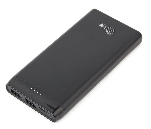 Мобильный аккумулятор Cactus CS-PBFSFT-10000 Li-Pol 10000mAh 2.1A+2.1A черный 2xUSB материал пластик фото 2