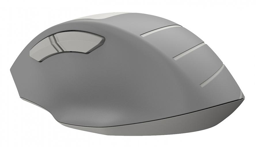 Мышь A4Tech Fstyler FG30 белый/серый оптическая (2000dpi) беспроводная USB (6but) фото 6