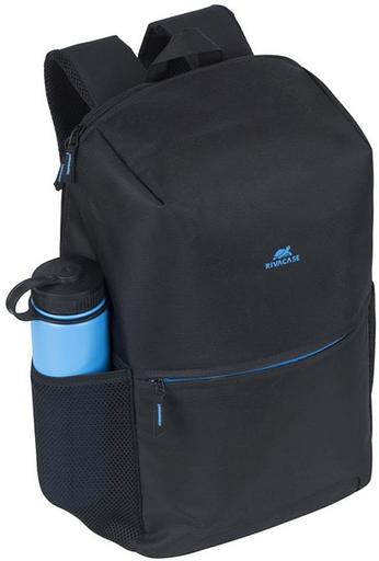 Рюкзак для ноутбука 15.6" Riva 8067 черный полиэстер фото 4