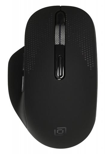 Мышь Оклик 636LWC черный оптическая (2400dpi) беспроводная USB/USB-C (6but) фото 8