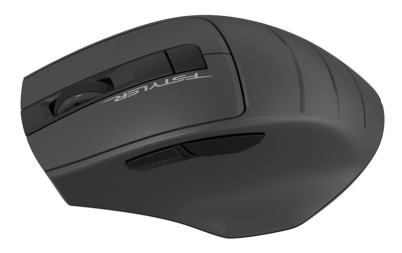 Мышь A4Tech Fstyler FG30S серый оптическая (2000dpi) silent беспроводная USB (6but) фото 3