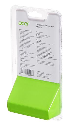 Мышь Acer OMR050 черный оптическая (1600dpi) беспроводная BT/Radio USB (6but) фото 9