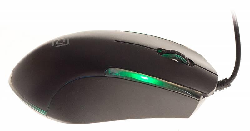 Мышь Оклик 245M черный оптическая (1000dpi) USB (3but) фото 4