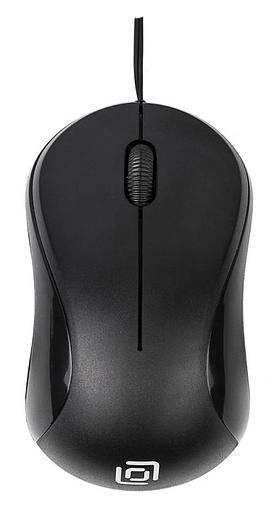 Мышь Оклик 115SR черный оптическая (1000dpi) USB для ноутбука (2but) фото 4