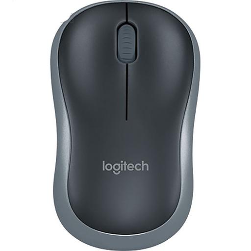 Мышь Logitech M185 серый оптическая (1000dpi) беспроводная USB1.1 для ноутбука (2but) фото 1
