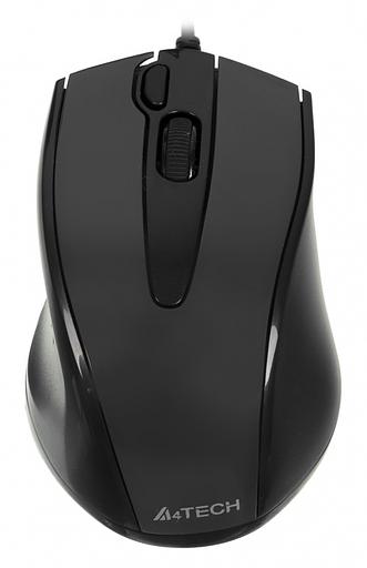 Мышь A4Tech V-Track Padless N-500F черный оптическая (1000dpi) USB (4but) фото 1
